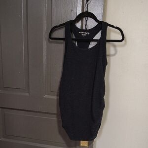 Beyond the Bump Black Racerback Tank Top
